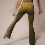 Free People Good Karma Flare Leggings In Military Green Size XS/S Photo 4