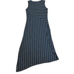 CAbi  5796 Striped Maxi Dress Sleeveless Casual‎ Summer Tank Dress Size Med Photo 9