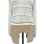 PITUSA Agata Smocked Crop Top In White Long Sleeves Size Petite / XS Photo 4