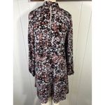 Halogen  ditsy floral high neck dress with long sleeves size XS Photo 1