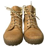 V Italia Kiki 1041 Brown Leather Ankle Booties Size EU 41 US 10 Photo 6