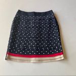 White House | Black Market WHBM Polka Dot Tiered Straight Pencil Skirt Photo 1