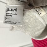 Pact Organic Cotton gray waffle knit joggers with pockets size XS Photo 4