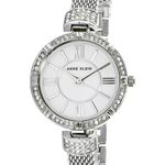 Anne Klein  watch and bracelet set Swarovski crystal mother of pearl NWT Photo 5