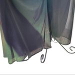 Vintage 90's/Y2K Lined Tie Waist Palazzo Pants Black Size Small Photo 4