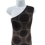 Gunne Sax  Jessica McClintock Vintage Maxi Dress Gown Black‎ Sparkly Glitter Sz 5 Photo 2