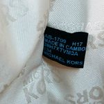 MICHAEL KORS MK Signature Jet Set Travel CARRYALL TOTE Bag Oyster Patent Leather Tan Photo 9