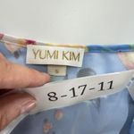 Yumi Kim  Dress Womens Small Blue Sky Blue Rose Garden One Shoulder Floral Spring Photo 3