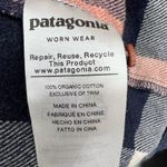 Patagonia Shirt Dress Plaid Flannel Long Sleeve Pockets Organic Cotton Large Photo 5