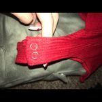 Discovery Red ribbed body suit Photo 3