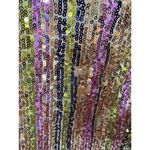 Altar'd State Altar’d State Sequined Rainbow Multicolor Dress Size Small V-Neck Swifty NEW Photo 3