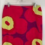 Marimekko Olemus Unikko Skirt Pink Floral Size undefined Photo 5