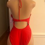 Wild Fable Women's Removable Rosette Extra High Leg Extra Cheeky One Piec... Photo 6