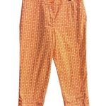 Talbots  Perfect  stretch Skimmer Crop floral pants size 10 Photo 0