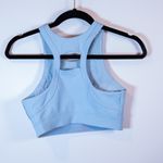 Lovewave Women's Blaire Racerback Cut Out Scoop Neck Sports Bra Dream Blue Small Photo 2