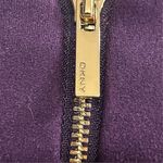 DKNY Women's Purple V-Neck Ruffled Cap-Sleeve Sheath Dress Size 4 Photo 11