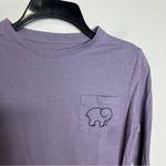 Ivory Ella  sweet paisley long‎ sleeve t-shirt purple size XS Photo 3