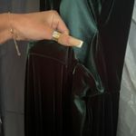 Revelry Asher Velvet Dress Classic Emerald Green Size 6 Photo 6