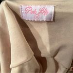 Pink Lily Pink Lilly Neutral Pink Floral Long Sleeve Button Down Maxi Dress Womens Size M Photo 4