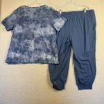 AnyBody Lounge Set Womens XLP Blue Tie Dye Jogger Pants Loungewear Comfy Errands Size undefined Photo 1