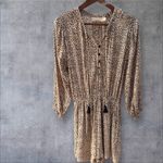 Anthropologie BEACHGOLD by Chelsea Romper • XS/S • Tan/Black Leopard Photo 2