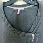 Victoria's Secret Grey Zippered Sweater Cute S Photo 3