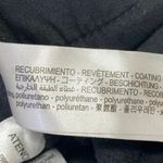 ZARA Women's Black Split Faux Leather Vegan High Waisted Trousers Pants Size 6 Photo 4