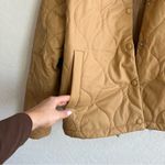 Andrew Marc Marc New York  Faux Leather Quilted Jacket in Camel Photo 5