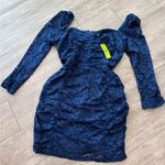 Sam Edelman  Midnight Blue Lace Dress Photo 5