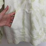 Reformation Jeans Green Tie Dye Pullover Hoodie Womens Small White Photo 6