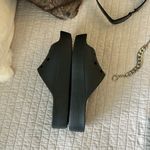 Crocs NWOT Y2k black platform comfy summer waterproof slides sandals 8 women’s Photo 5