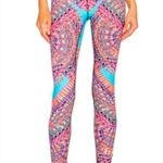 Mara Hoffman  Active Leggings in Skybird Turquoise Size M Photo 0