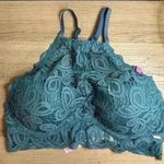 PINK - Victoria's Secret Pink Victoria Secret BRALETTE PUSH-UP Racerback Lace sz M Photo 0