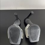 Liliana NWT fab'rik Black Heels with Silver Accents SSz 6 Photo 7