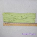 Stone Fox Swim NEW Stone‎ Fox Swim x Free People lele knotted bandeau bikini top, size XL Photo 2