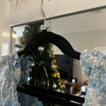 Faithfull the Brand 402 Faithful The Brand Blue and White Ruched Blouse Size Medium Color Blue White Photo 1