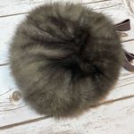 Vintage fur pillbox cap Photo 3