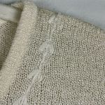 Sag Harbor  Petite Cream Sweater Blouse Large Photo 2