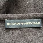 Brandy Melville  Cropped Knit Halter Top - Size S Photo 4