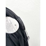 Misha Collection Ruched Back Midi Skirt Medium Slit Black Jersey Whimsigoth NWT Photo 4