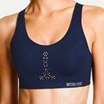 Victoria's Secret  Navy Blue Maximum Support Angel Max Sports Bra Size 32DD Photo 1