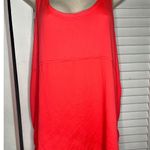 Zelos Racerback Workout Tank Top Bright orange Sleeveless Activewear Loose Photo 0