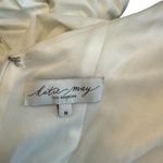 Katie May x Revolve - Brittany Gown in Silver Dusted Ivory Sz M Photo 9