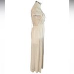 Free People  Chleo Lace Crocheted Jumpsuit Sz XS Photo 7