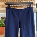 Eileen Fisher Mid-Rise Navy Knit Pull On Cropped Pant Trouser, XS Photo 1