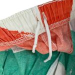 Wrangler Bahama Lagoon 70s Drawstring Made in USA Colorful Shorts Medium Vintage Photo 4