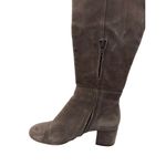 Halogen Women’s Gray Felt Knee High Boots Size 7.5 – Stylish Winter Tall Shoes Photo 4