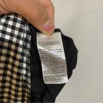 Chico's Chico’s Gingham Pull-On Skort Black White Size 3 (16) Photo 1