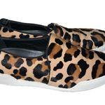 Aquatalia  Leopard print calf hair slip on sneakers, pristine condition, size 7M Photo 2
