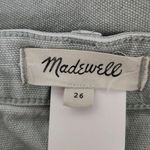 Madewell Light Green High Waisted Jean Mini Skirt 26 Photo 6